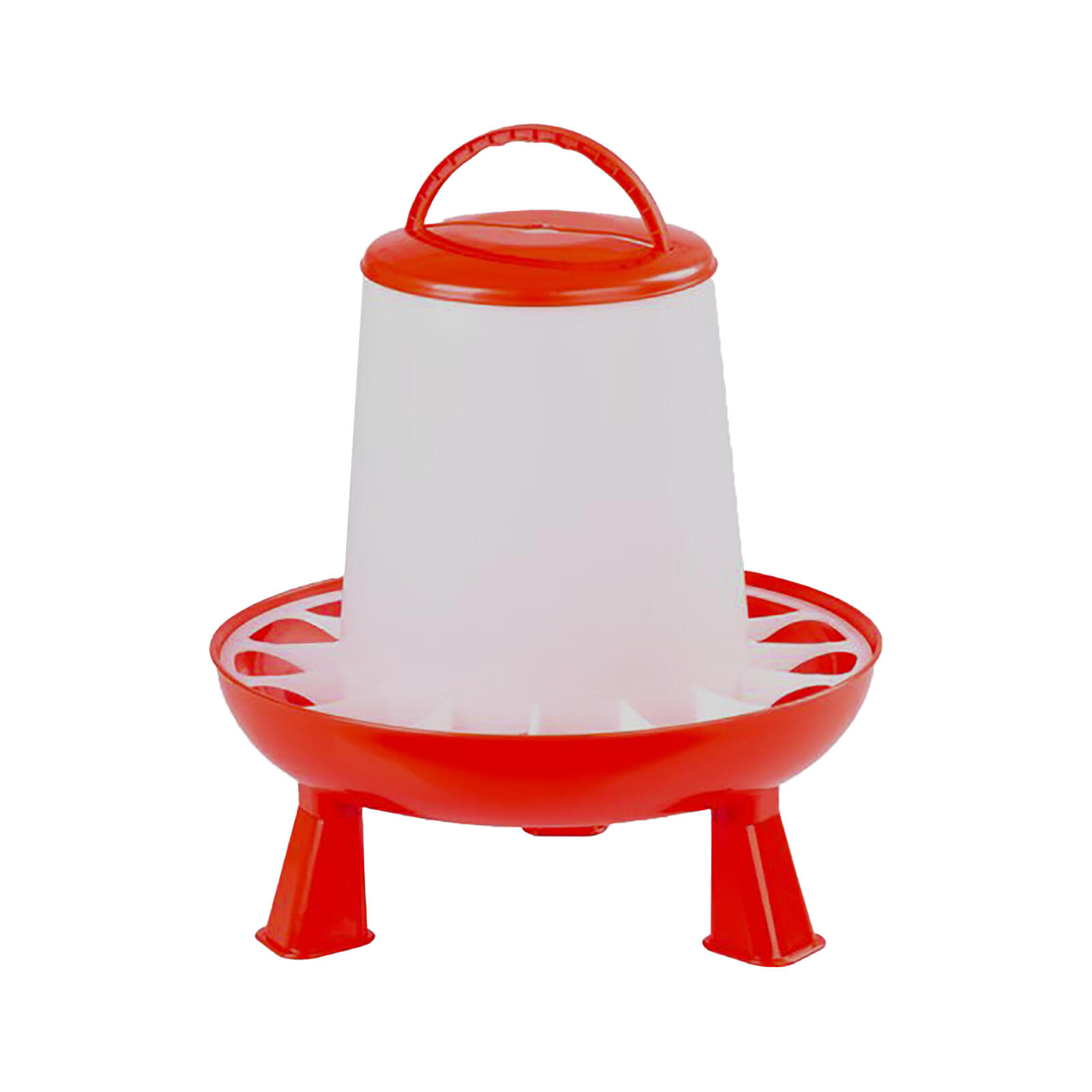 krmítko,napáječka pro drůbež 6kg s nožičkami PH 0.45 Kg MTA MAXMIX Sklad14 620059