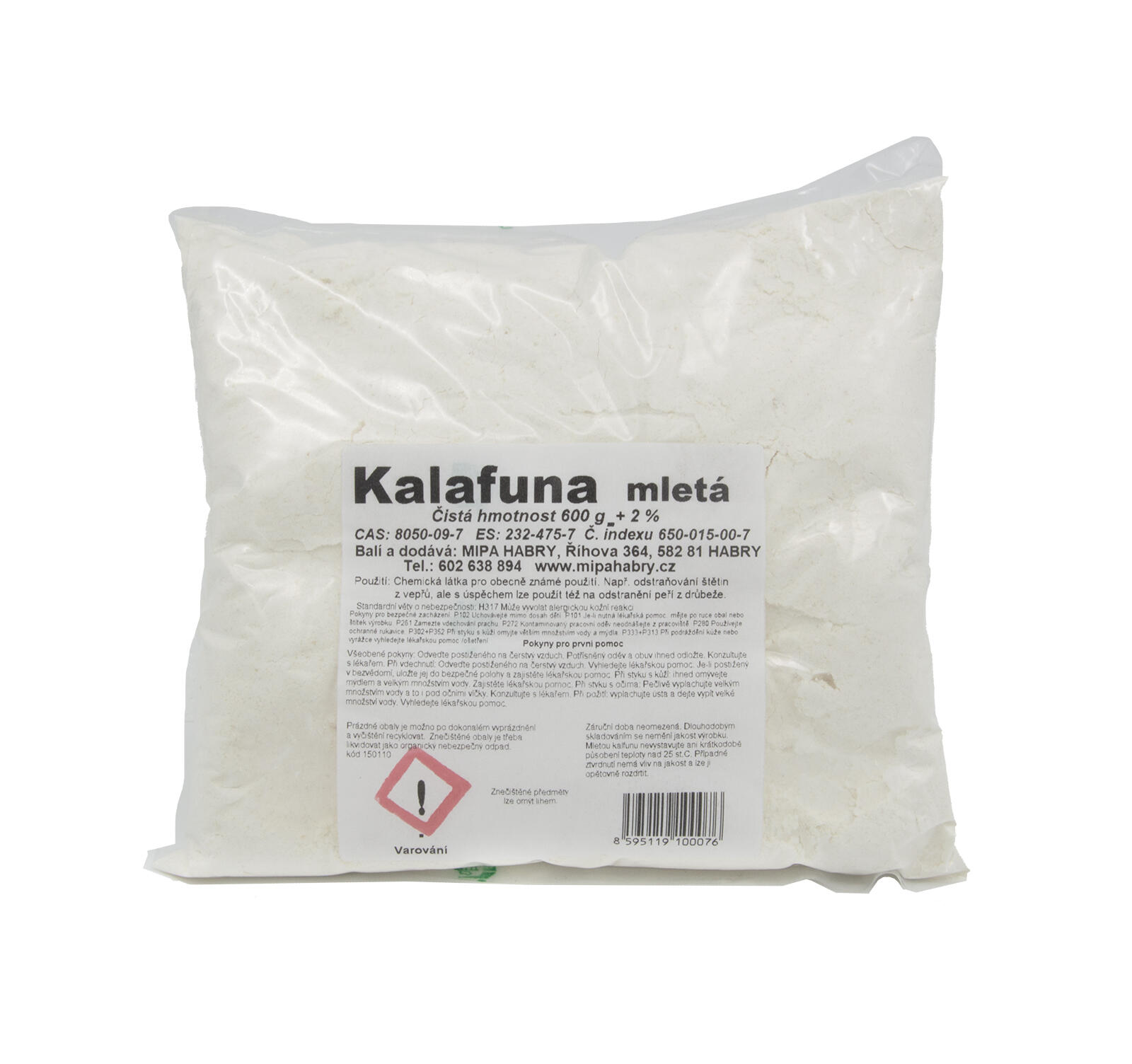 kalafuna mletá 600g 0.6 Kg MTA MAXMIX Sklad14 277001