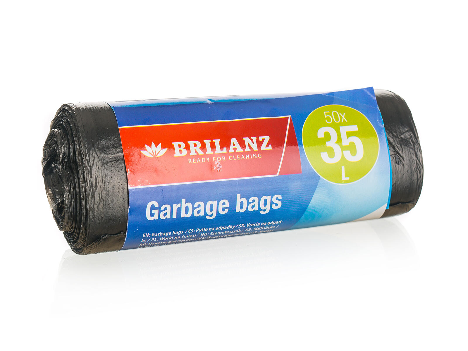 pytle na odpadky 35l (50ks) 45x55cm ČER 6µ 0.15 Kg MTA MAXMIX Sklad14 267545