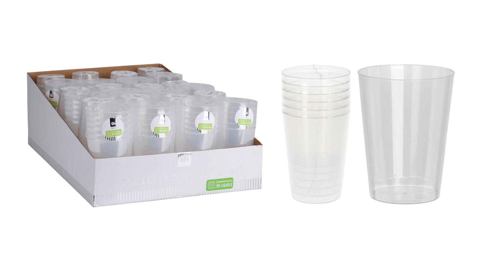 sklenice/kelímek 280ml PH TRA (6ks) 0.07 Kg MTA MAXMIX Sklad14 387112