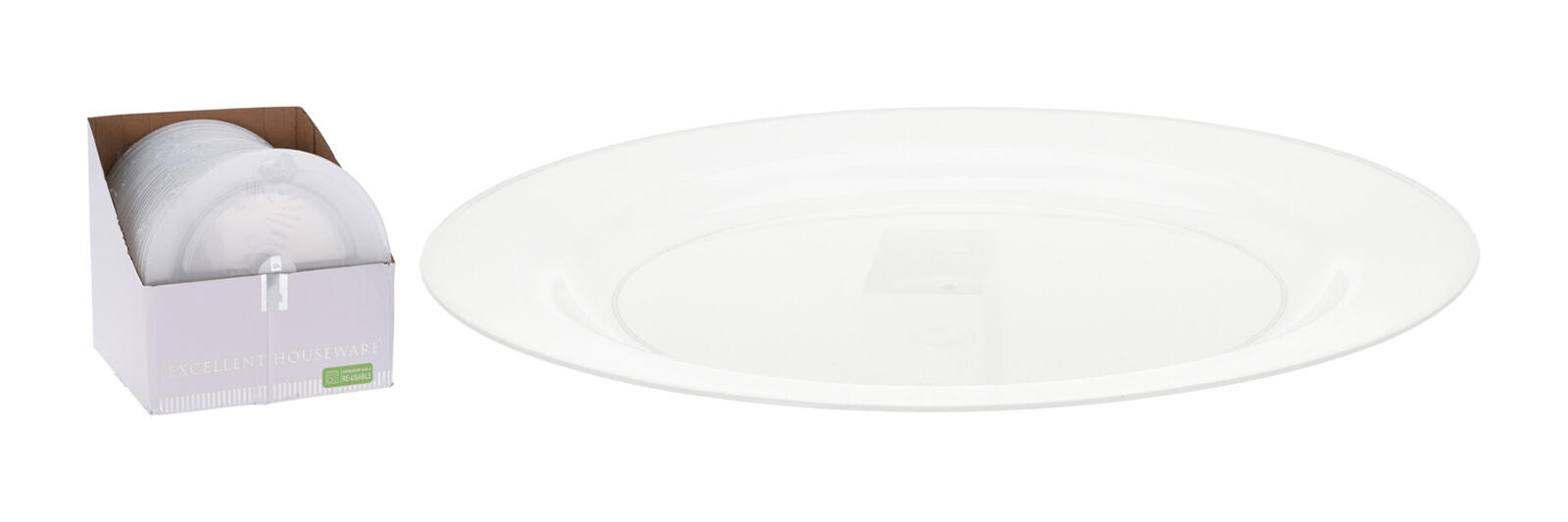 talíř mělký 23cm PH TRA (4ks) 0.15 Kg MTA MAXMIX Sklad14 387113