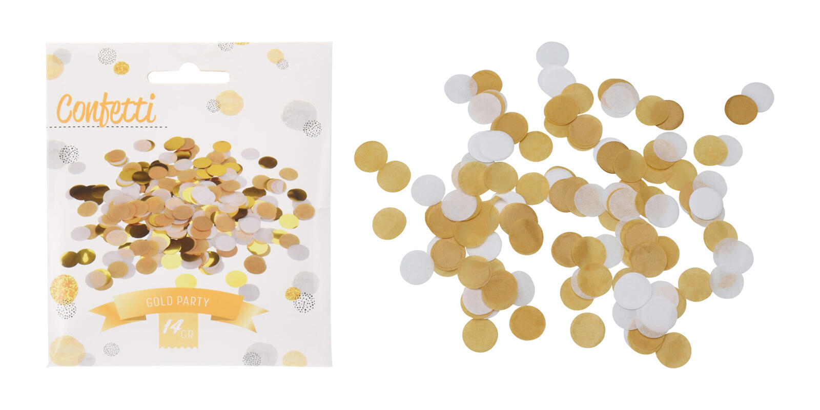 konfety PÁRTY 1,5x2,5cm/14g BÍ,ZLA 0.01 Kg MTA MAXMIX Sklad14 387126