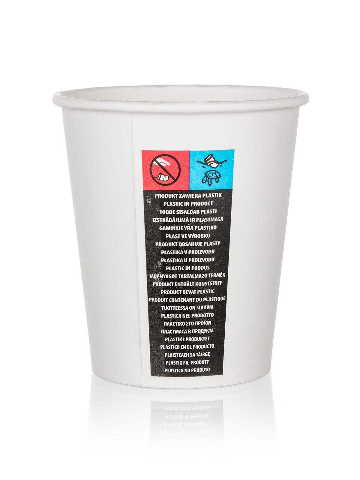 kelímek papírový 200ml BÍ (12ks) jednorázový 0.07 Kg MTA MAXMIX Sklad14 267574 8591022478967