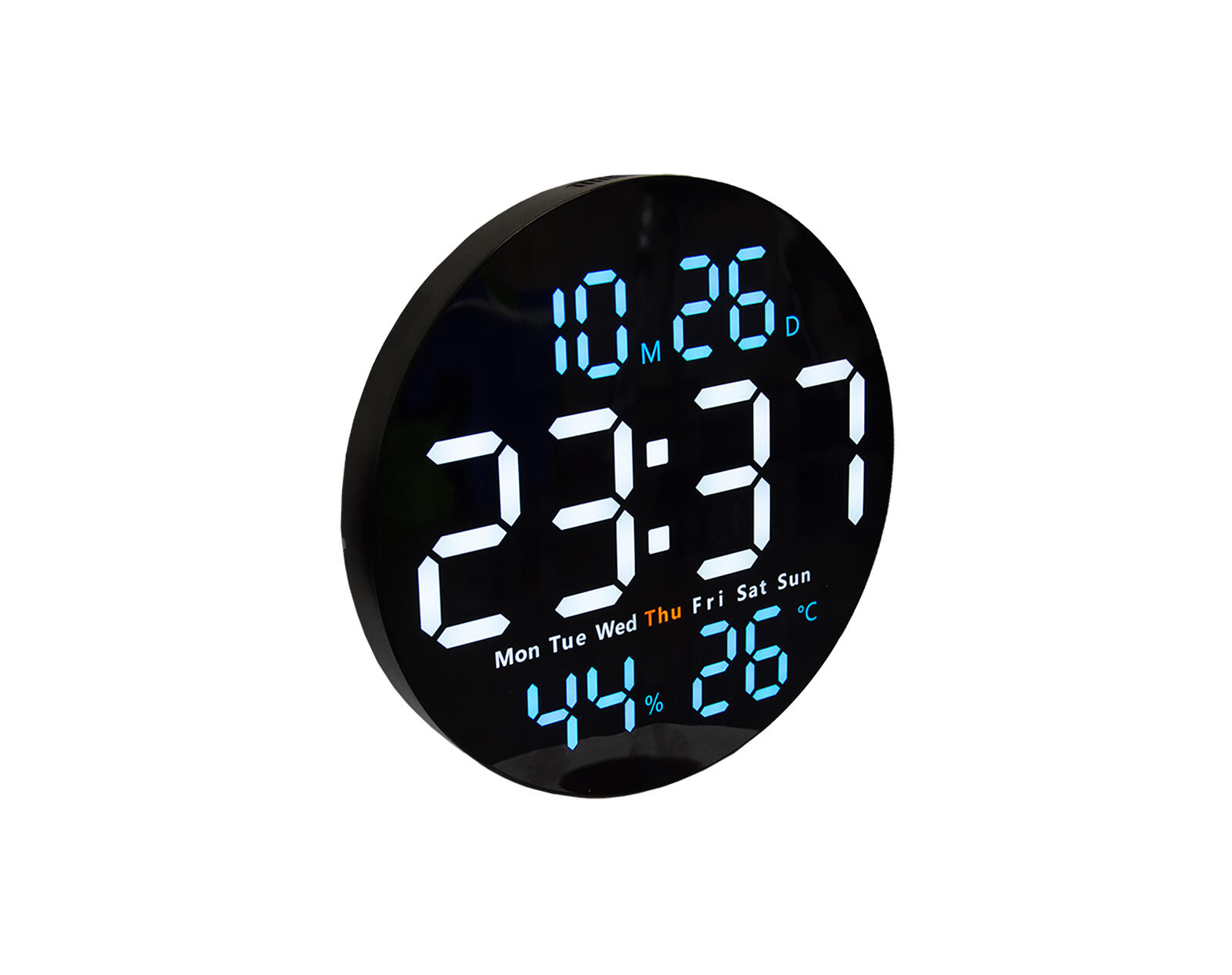 hodiny nástěnné digitální pr.25cm,PH ČER 0.46 Kg MTA MAXMIX Sklad14 615029