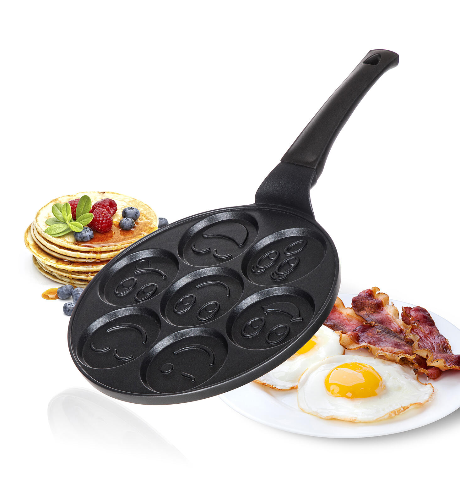 lívanečník ALIVIA Smile 26cm, 7 lívanců, nepřilnavý povrch 1.16 Kg MTA MAXMIX Sklad14 267128