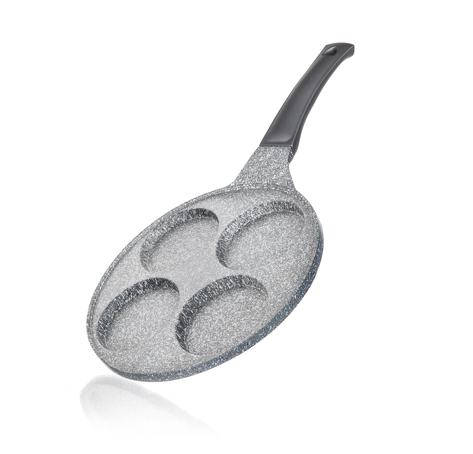 lívanečník 26cm, 4 lívance nepřiln. povrch GRANITE Grey 1.12 Kg MTA MAXMIX Sklad14 267129