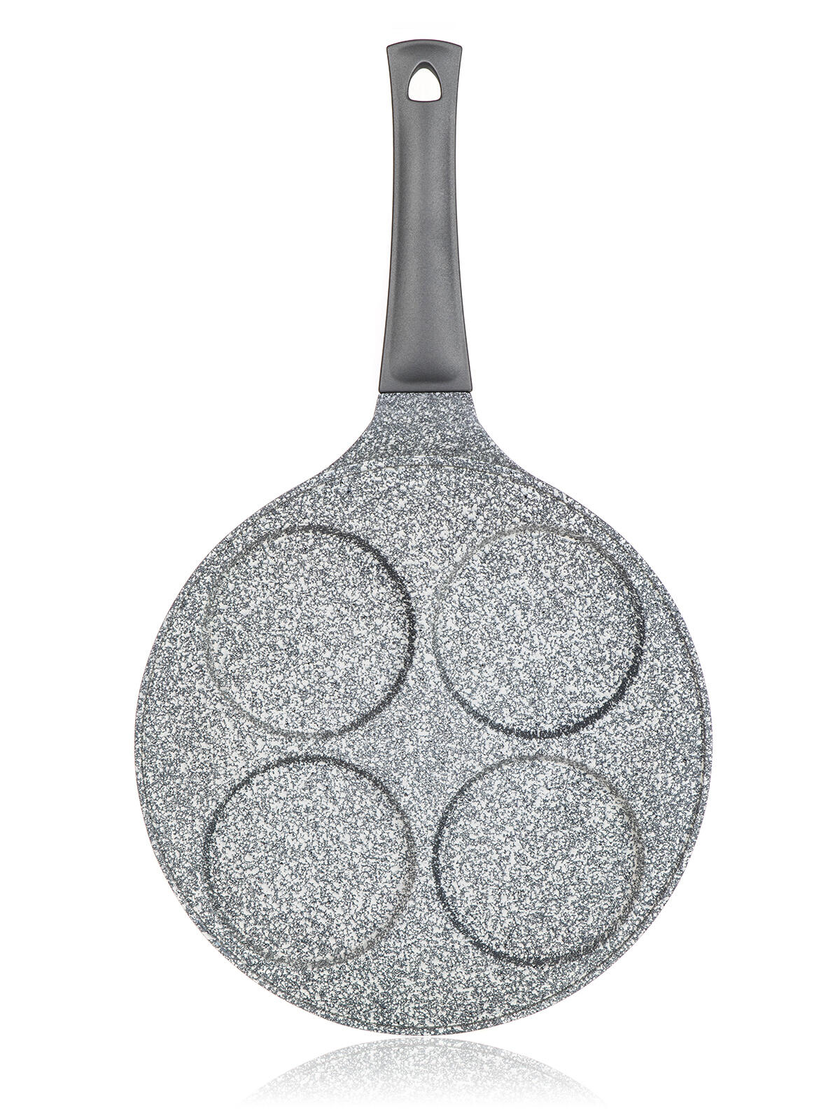 lívanečník 26cm, 4 lívance nepřiln. povrch GRANITE Grey 1.12 Kg MTA MAXMIX Sklad14 267129