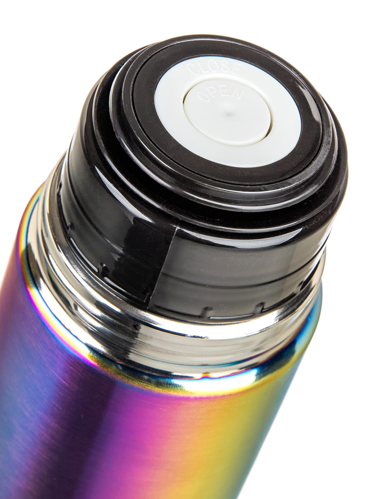 termoska 1l AVANZA nerez matná/DUHOVÁ