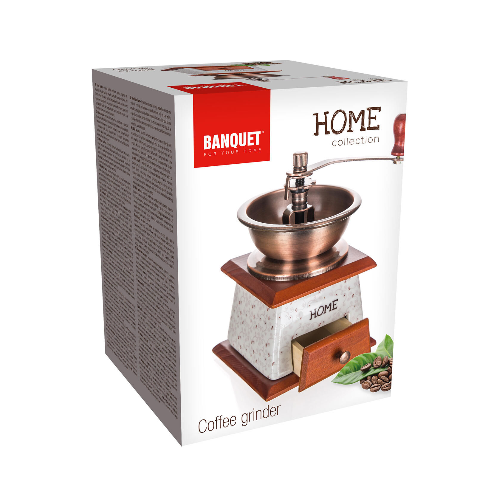 mlýnek na kávu HOME, keramika/kov HN. 0.75 Kg MTA MAXMIX Sklad14 267153