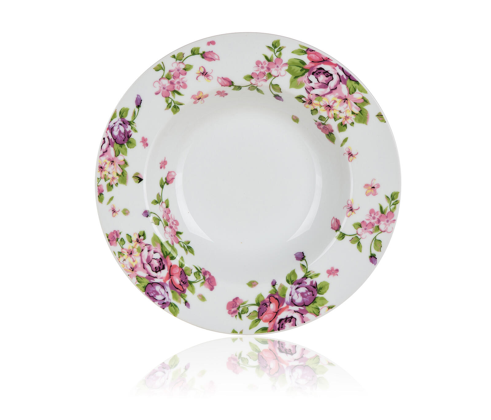 sada jídelní BEAUTY 18díl. porcelánová KYTKY 7.49 Kg MTA MAXMIX Sklad14 267156