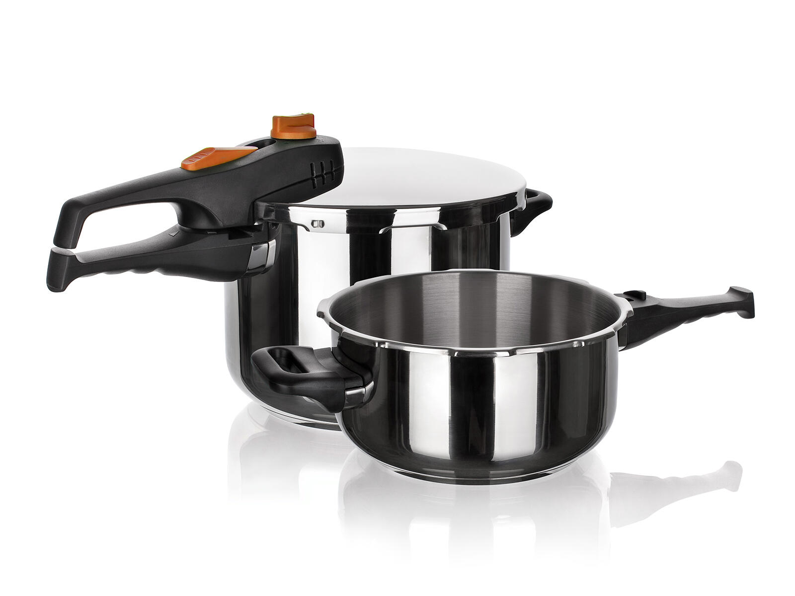 hrnec tlakový sada 2díl.4l+6l ADAGIO, OR knob, nerez 4.28 Kg MTA MAXMIX Sklad14 267206