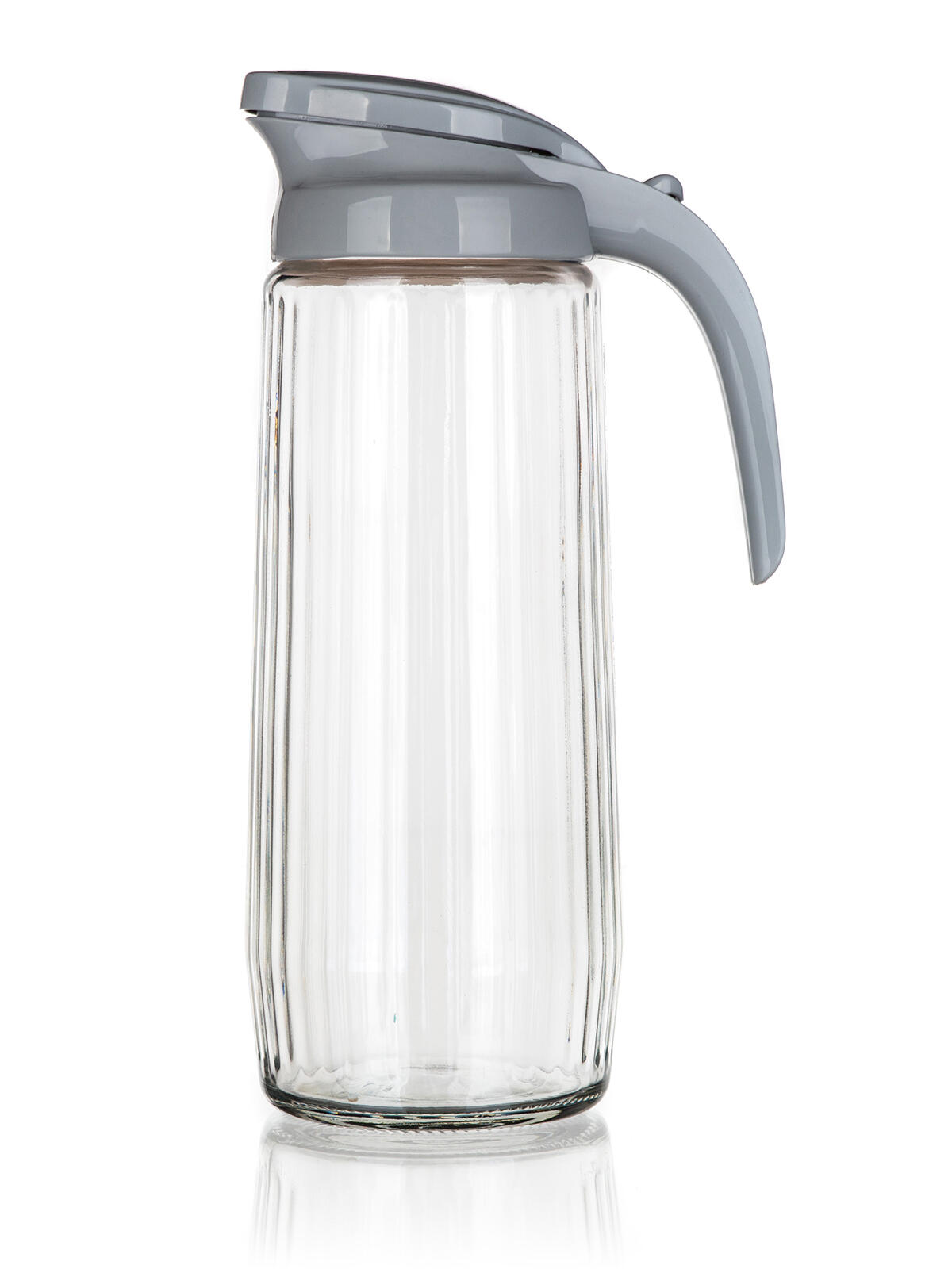 džbán skleněný STRIPE 1500ml, PH víčko mix barev 0.81 Kg MTA MAXMIX Sklad14 267213