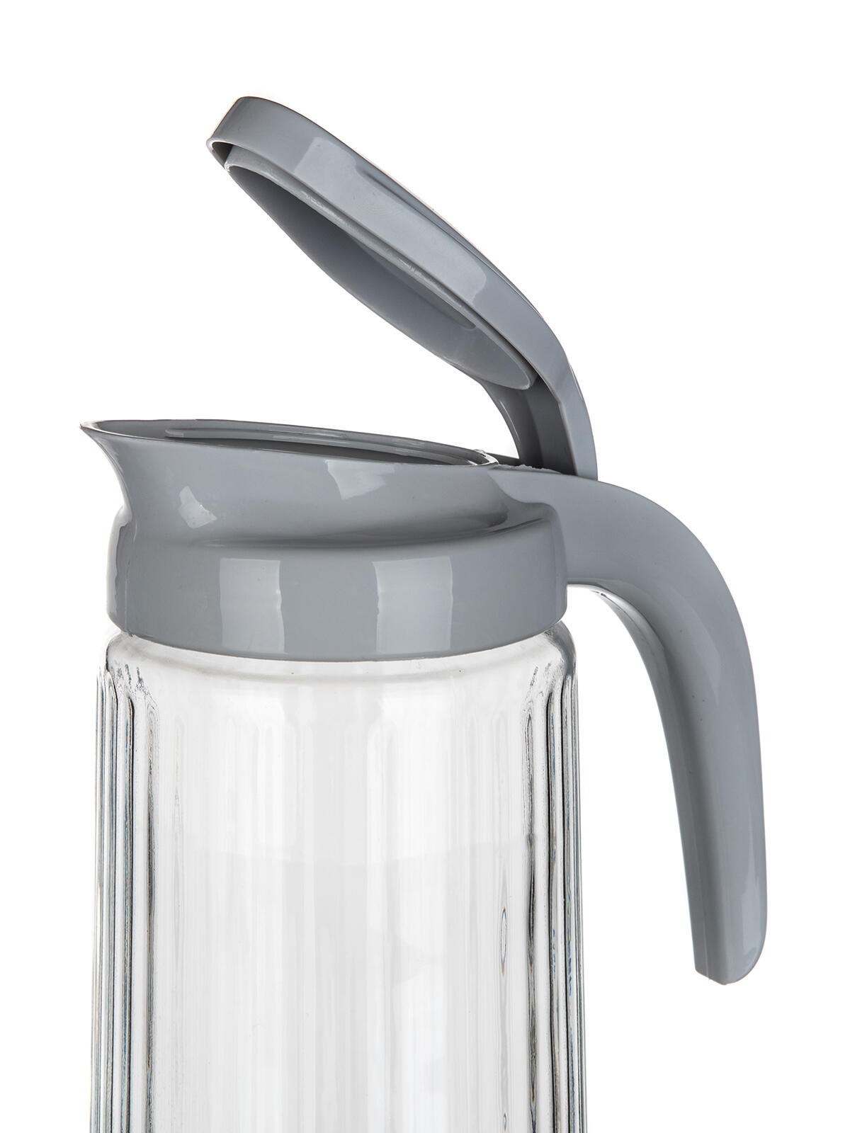 džbán skleněný STRIPE 1500ml, PH víčko mix barev 0.81 Kg MTA MAXMIX Sklad14 267213