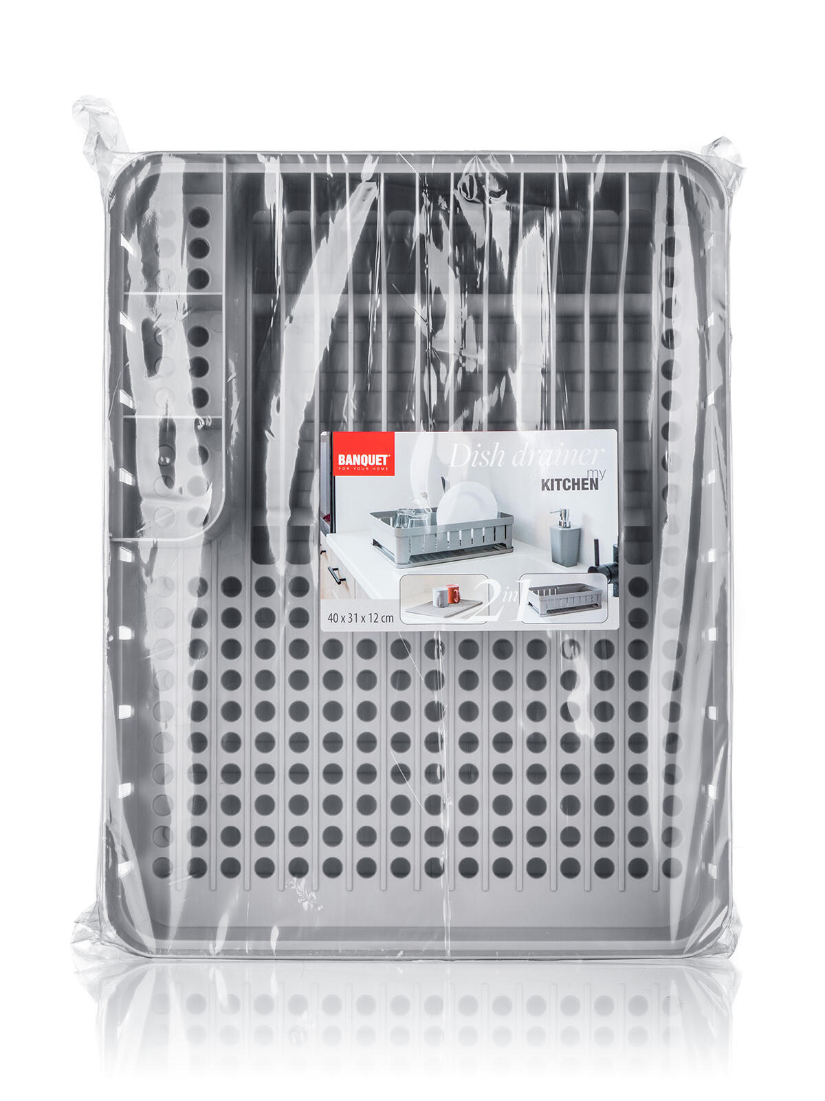 odkapávač na nádobí 40x31cm s podnosem PH ŠE 0.83 Kg MTA MAXMIX Sklad14 267219