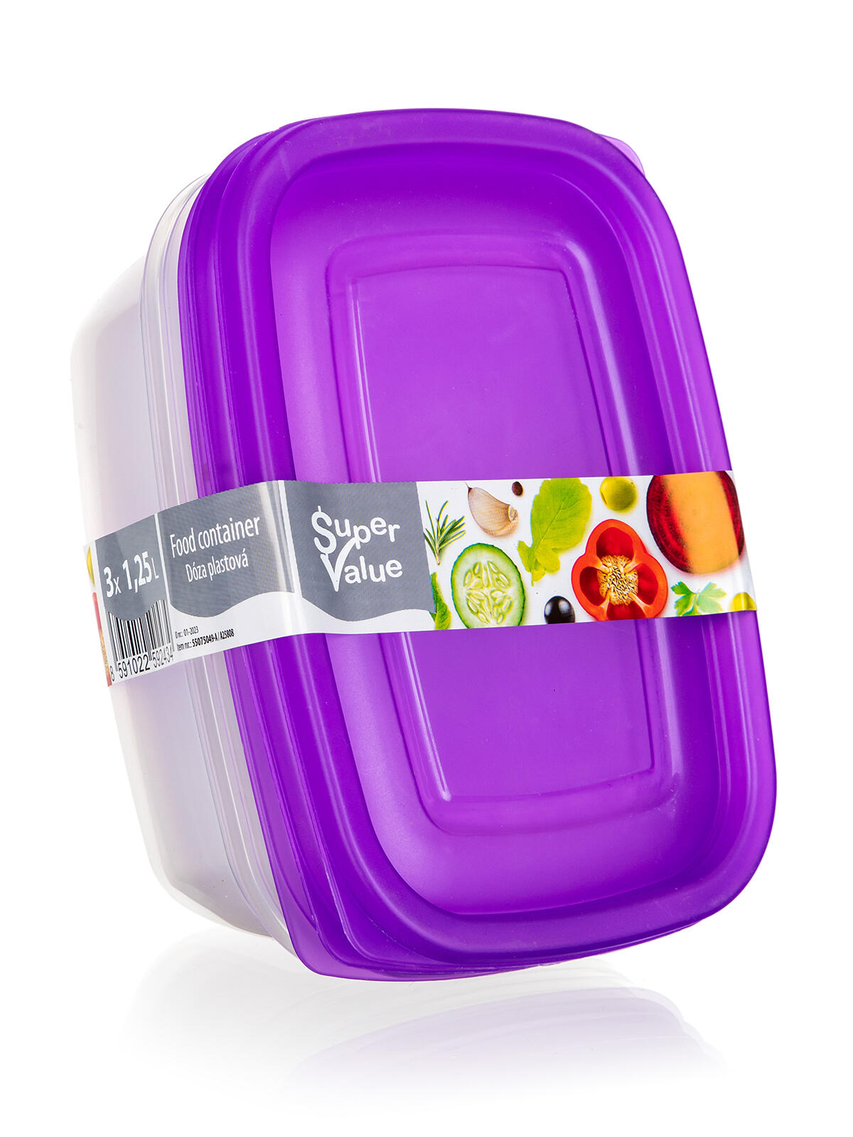 dóza obdél. 1,25l SUPER VALUE PH TRA/FI (3ks)
