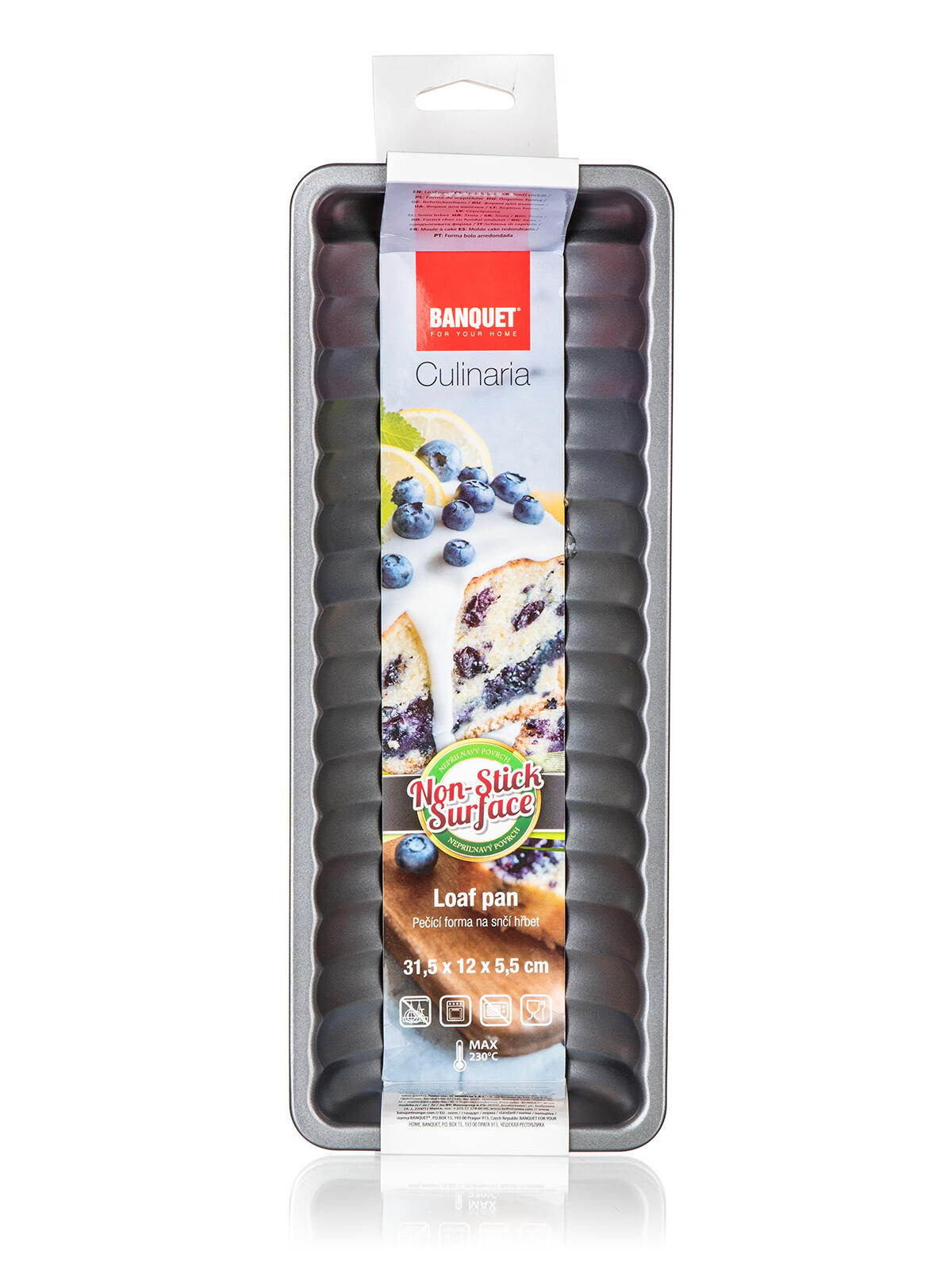 forma na srnčí hřbet 31,5cm nepřiln.povrch 0.3 Kg MTA MAXMIX Sklad14 267264