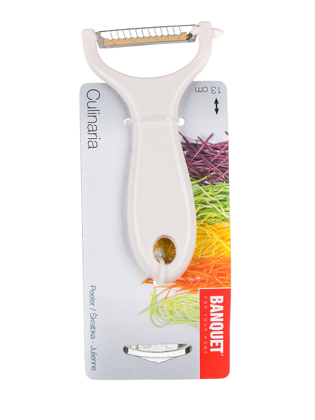 škrabka typ "Y" JULIENNE 13cm, čepel 5cm, nerez, rukojeť PH mix ba 0.76 Kg MTA MAXMIX Sklad14 267267