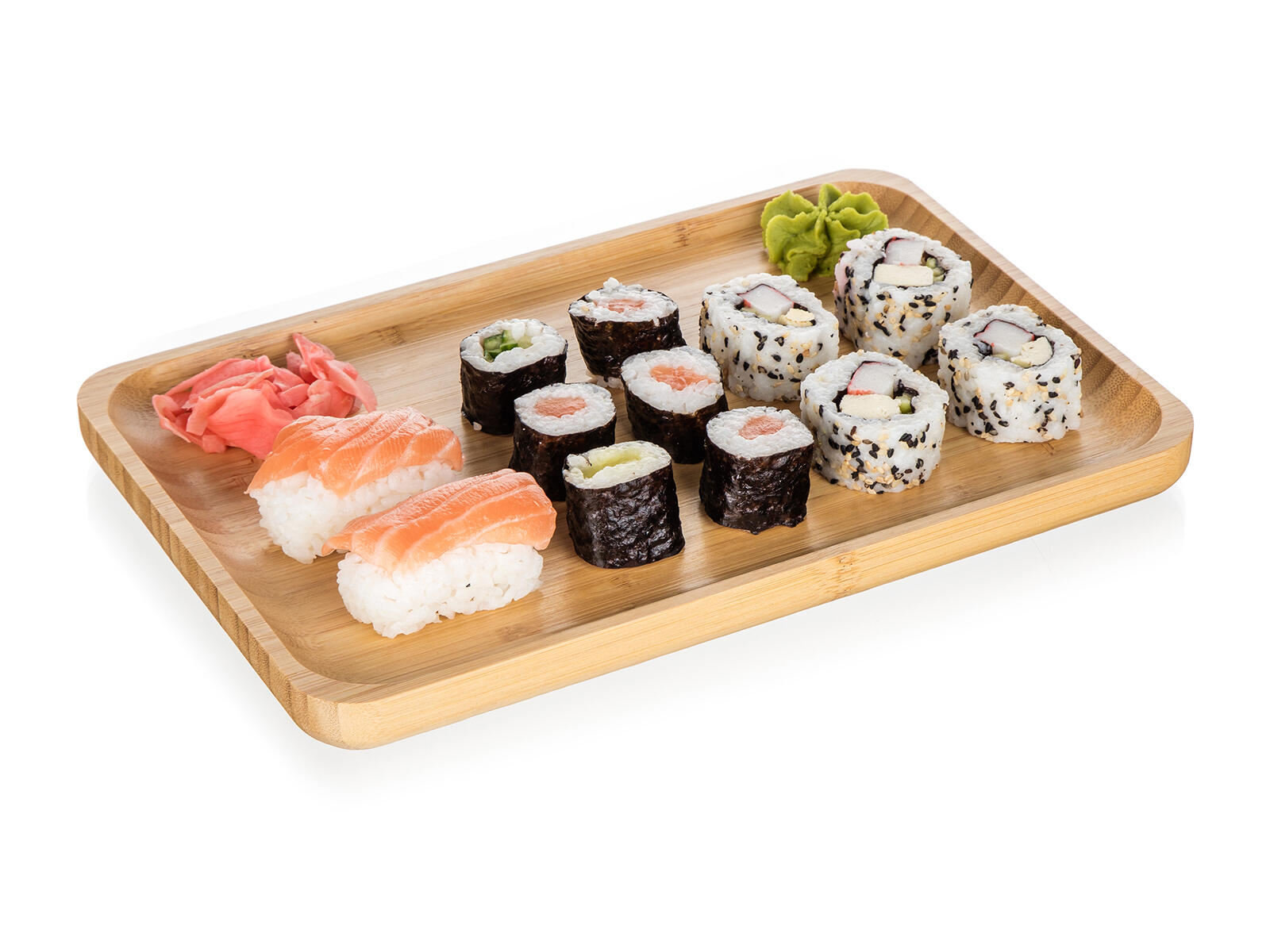 talíř servírovací 28x18,5x2cm BRILLANTE bambus 0.45 Kg MTA MAXMIX Sklad14 267269