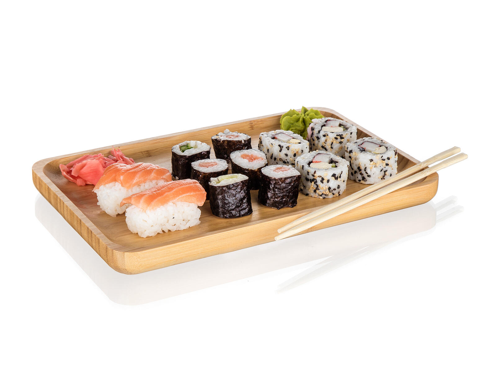 talíř servírovací 28x18,5x2cm BRILLANTE bambus 0.45 Kg MTA MAXMIX Sklad14 267269