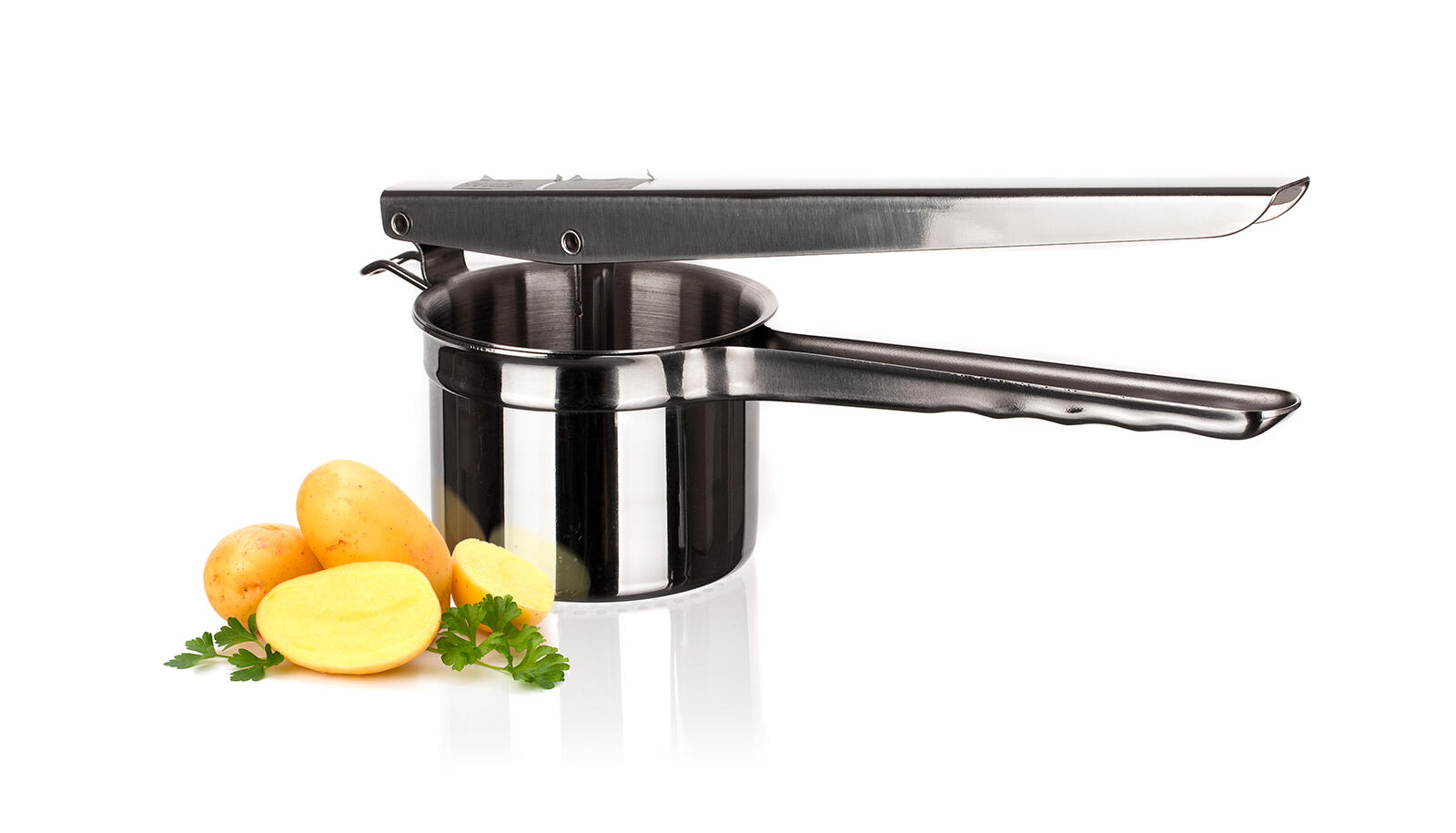 mačkadlo na vař.brambory pákové 29cm pr.10cm nerez 0.62 Kg MTA MAXMIX Sklad14 267271