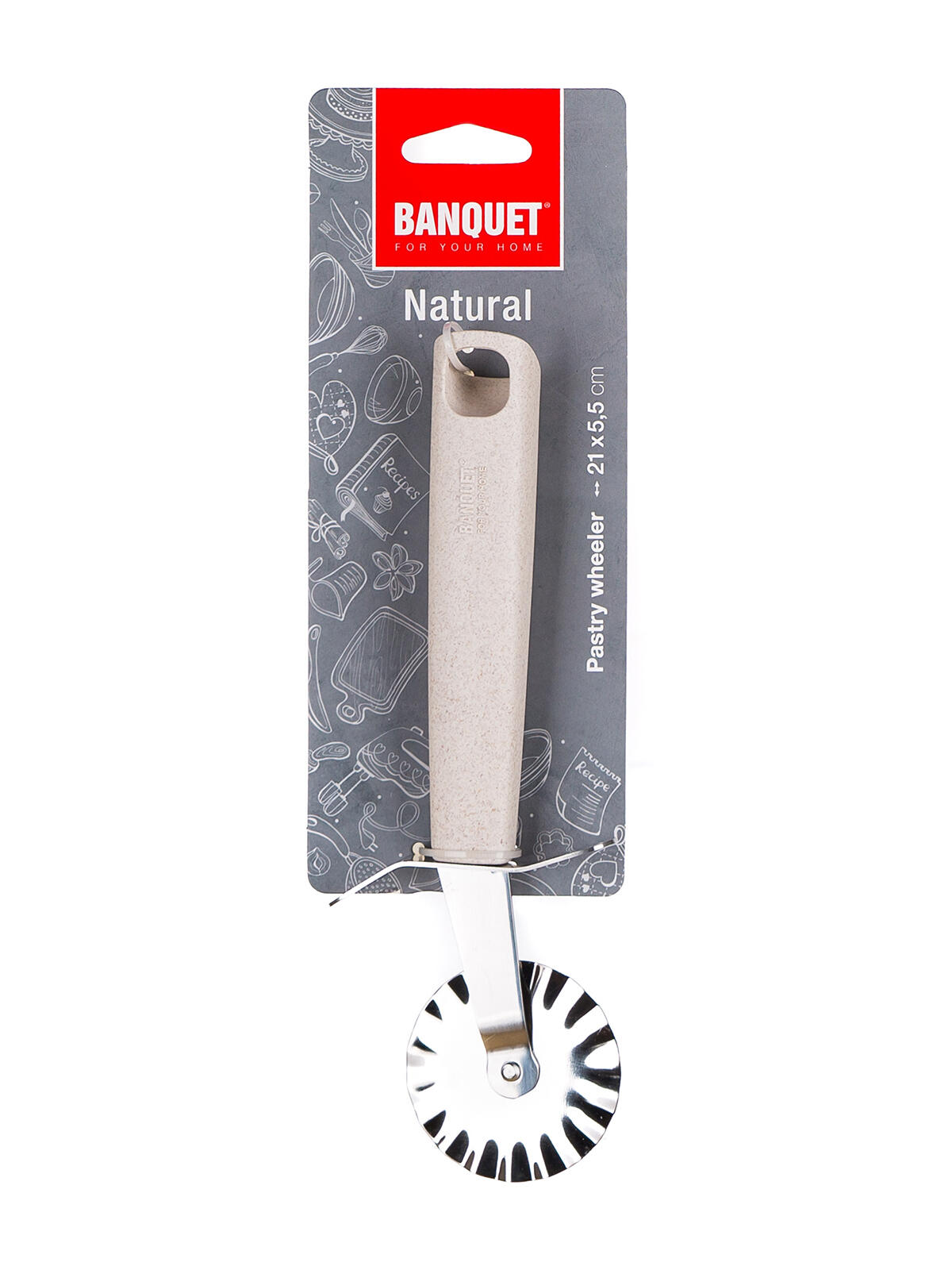 rádýlko rovné 21x5,5cm NATURAL nerez + PH rukojeť 0.08 Kg MTA MAXMIX Sklad14 267281