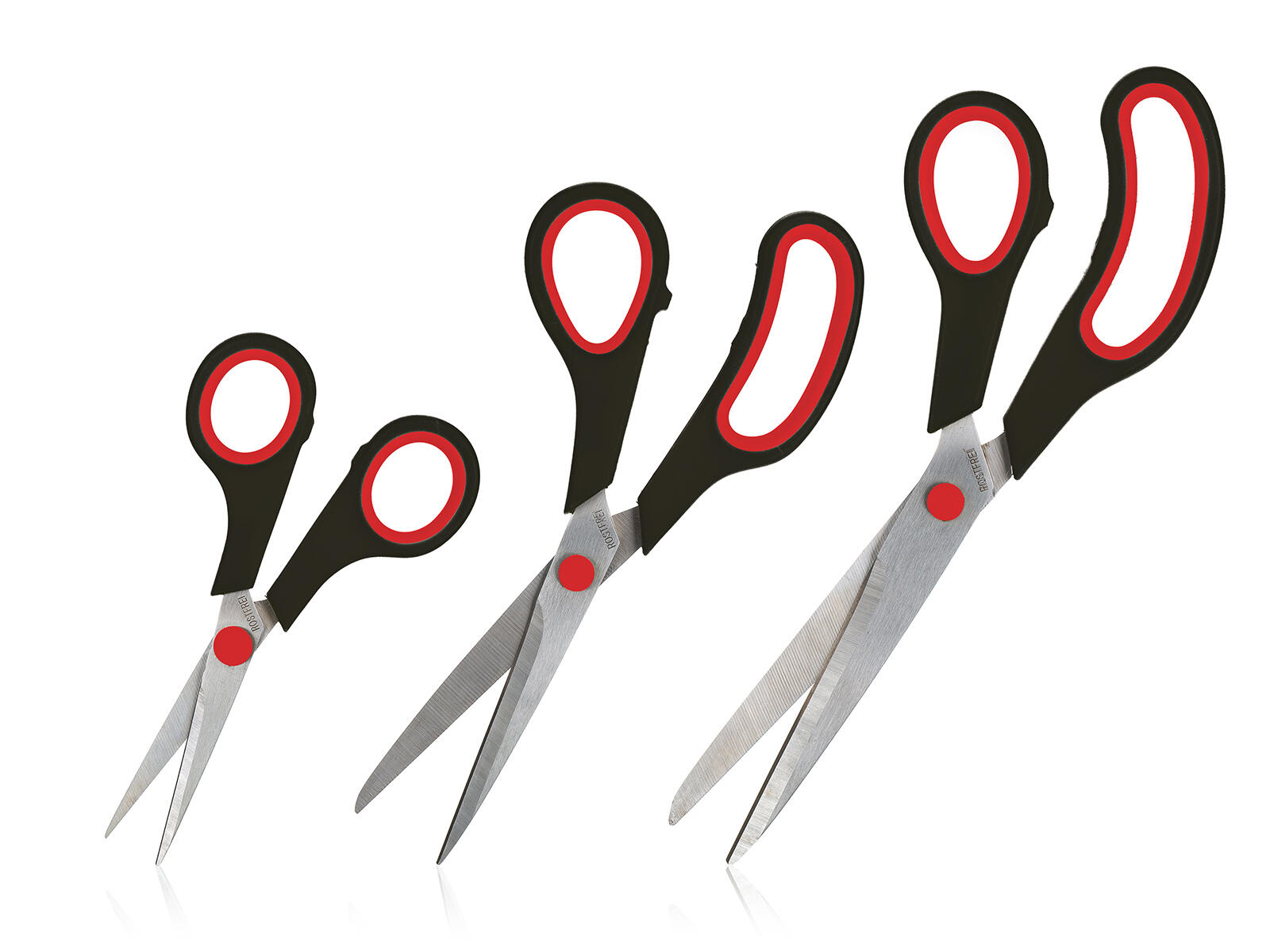 nůžky sada 3díl.(14,21,24cm) mix barev 0.21 Kg MTA MAXMIX Sklad14 267282