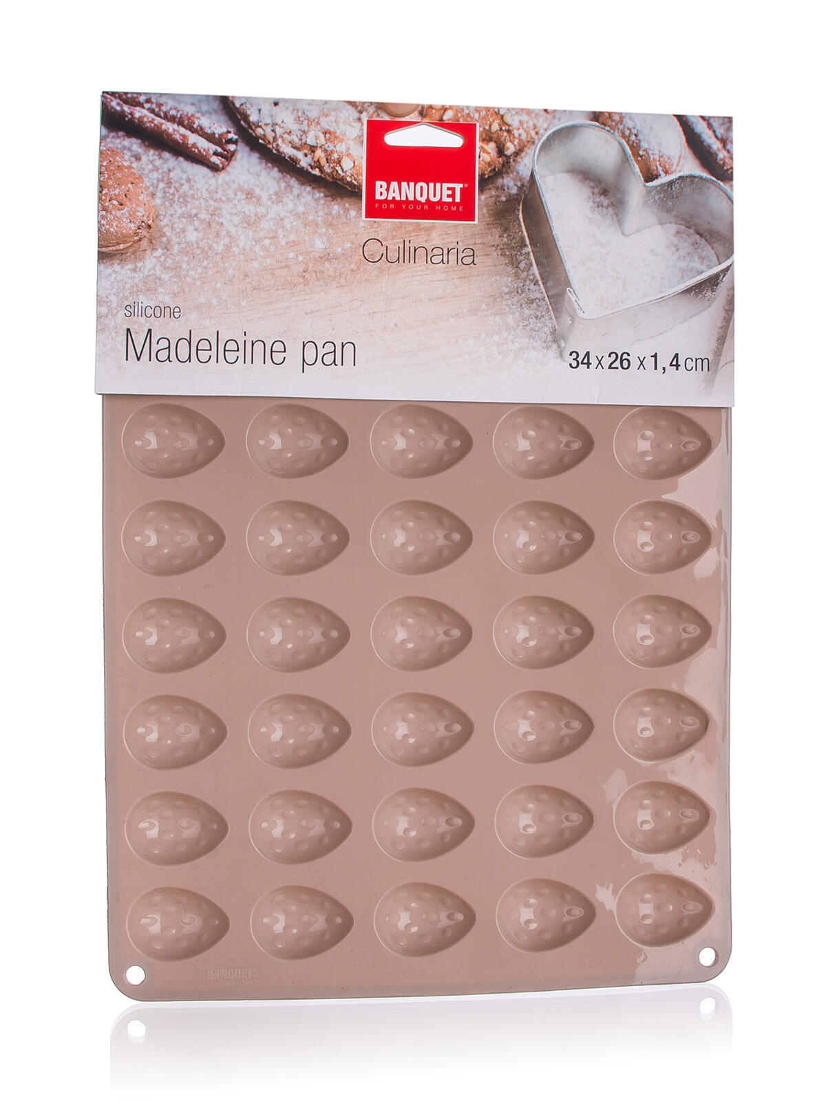 forma na ořechy 40ks 34x26x1,4cm silikon HN 0.21 Kg MTA MAXMIX Sklad14 267291