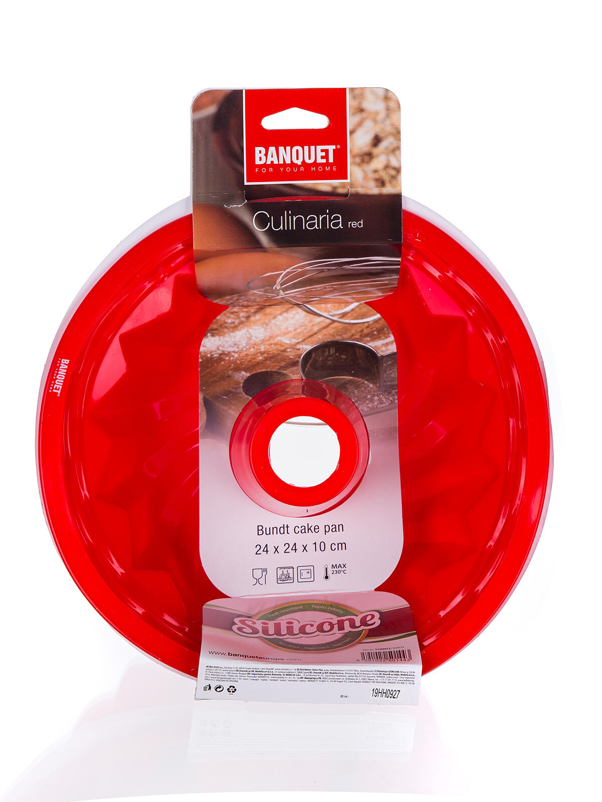 forma na bábovku 24cm CULINARIA silikon ČRV 0.23 Kg MTA MAXMIX Sklad14 267293