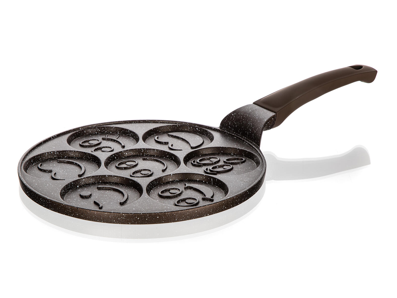 lívanečník GRANITE BROWN Smile 26cm, 7 lívanců, nepřilnavý povrch 1.14 Kg MTA MAXMIX Sklad14 267296