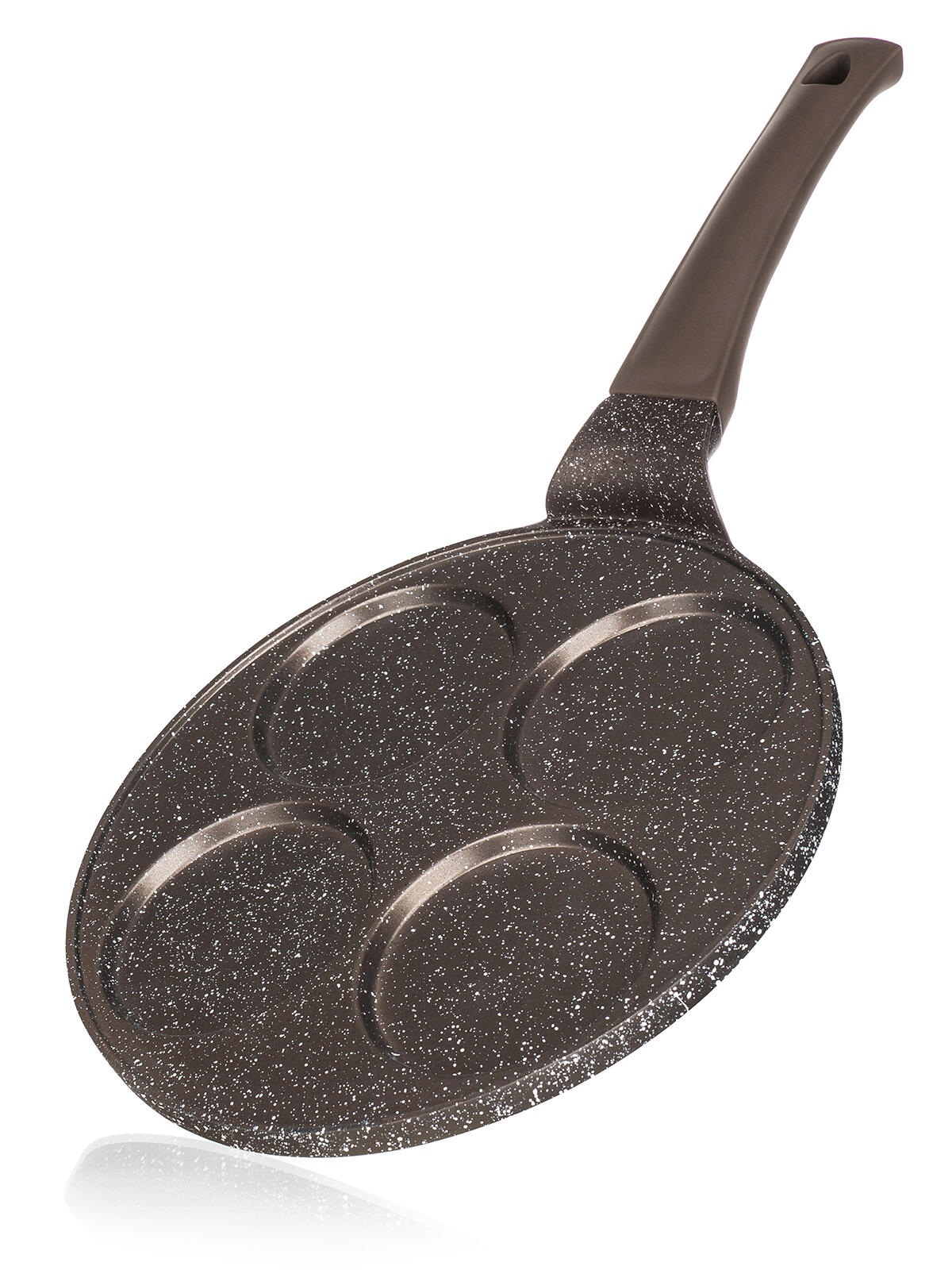 lívanečník GRANITE BROWN 26cm, 4 lívance, nepřilnavý povrch 1.12 Kg MTA MAXMIX Sklad14 267297