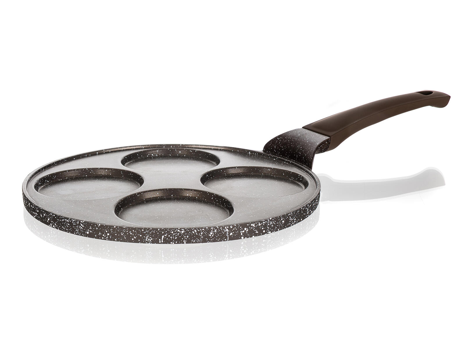 lívanečník GRANITE BROWN 26cm, 4 lívance, nepřilnavý povrch 1.12 Kg MTA MAXMIX Sklad14 267297