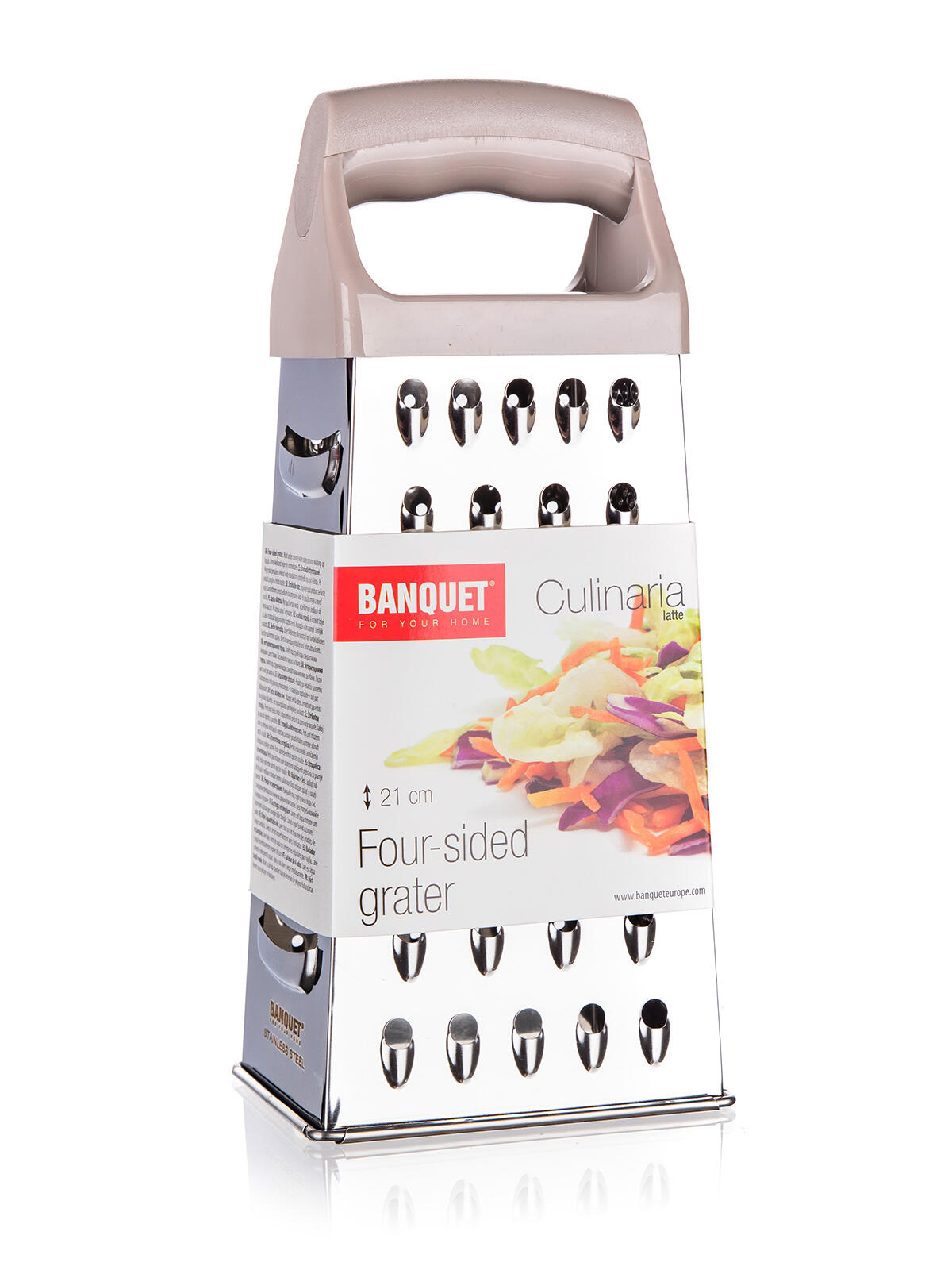 struhadlo jehlanové 21cm nerez + PH rukojeť LATTE CULINARIA 0.12 Kg MTA MAXMIX Sklad14 267304