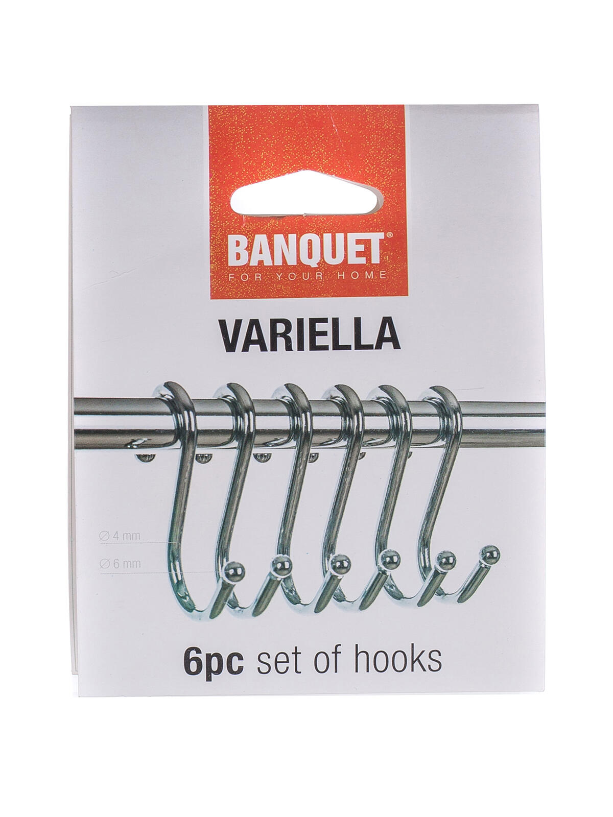 háček k závěsné tyči Cr VARIELLA (6ks) 0.09 Kg MTA MAXMIX Sklad14 267307