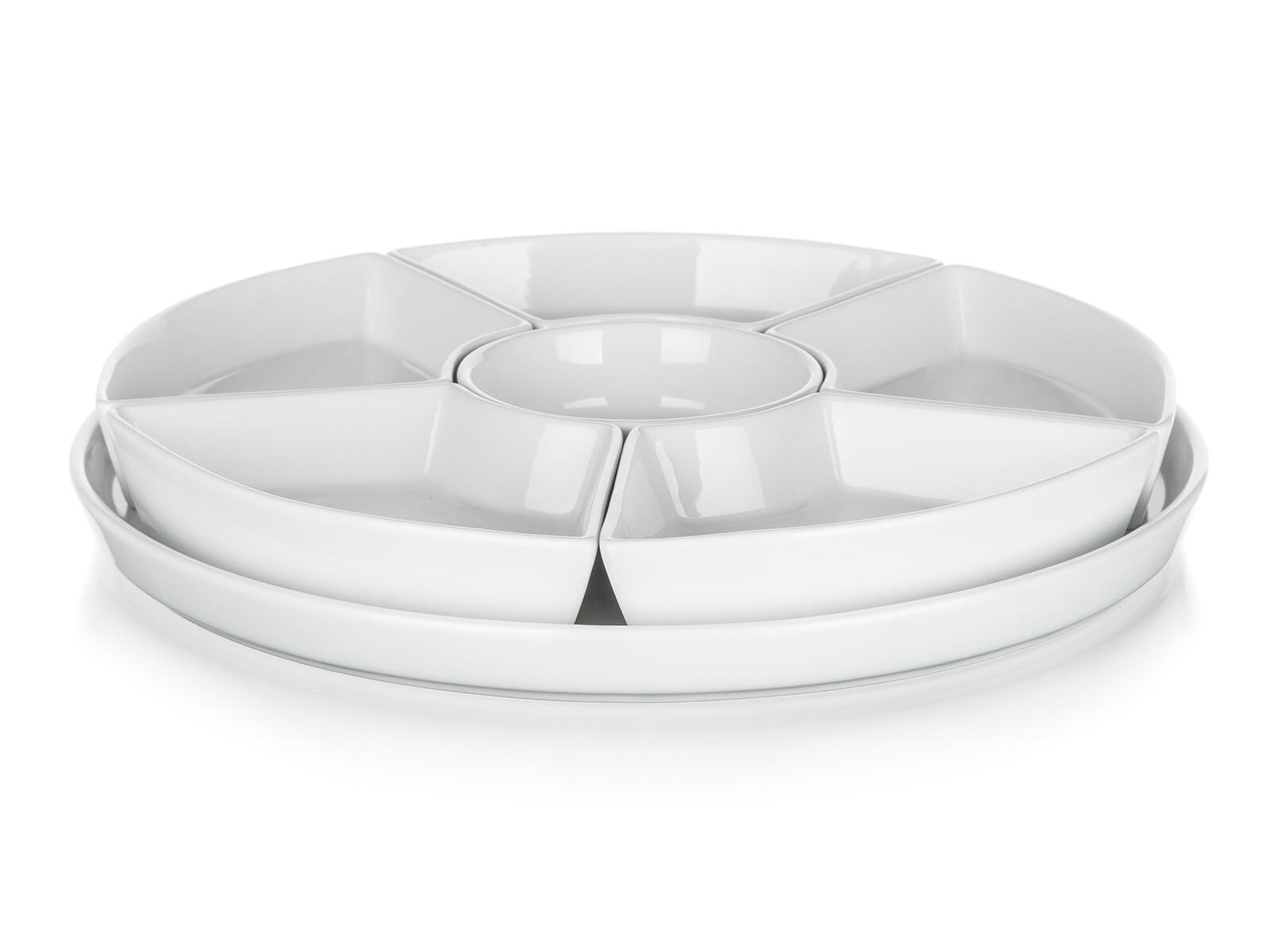 miska sada 7díl.(6xmiska,1xtác) pr.28cm BIANCA porcelán BÍ 2.27 Kg MTA MAXMIX Sklad14 267313