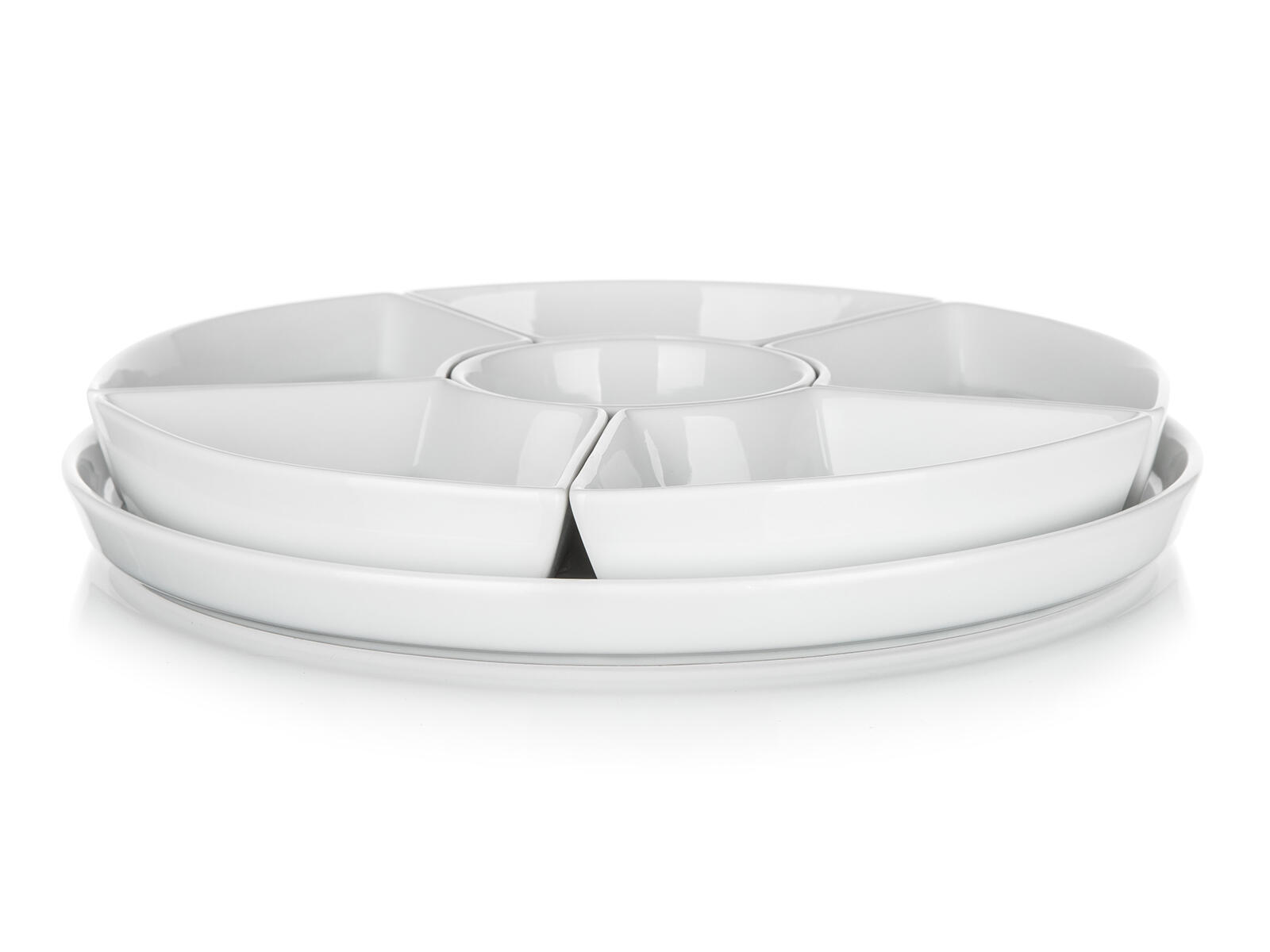 miska sada 7díl.(6xmiska,1xtác) pr.28cm BIANCA porcelán BÍ 2.27 Kg MTA MAXMIX Sklad14 267313