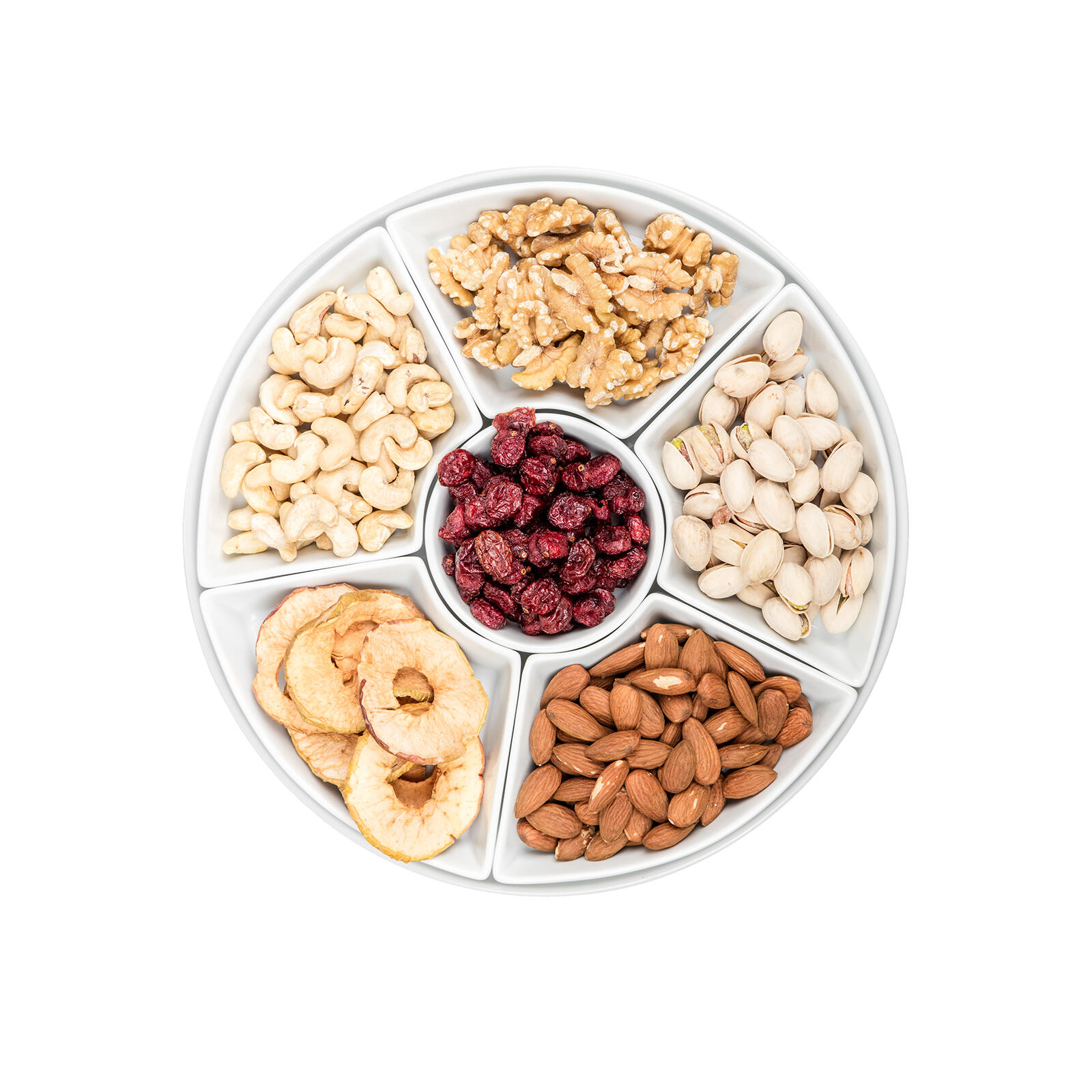 miska sada 7díl.(6xmiska,1xtác) pr.28cm BIANCA porcelán BÍ 2.27 Kg MTA MAXMIX Sklad14 267313