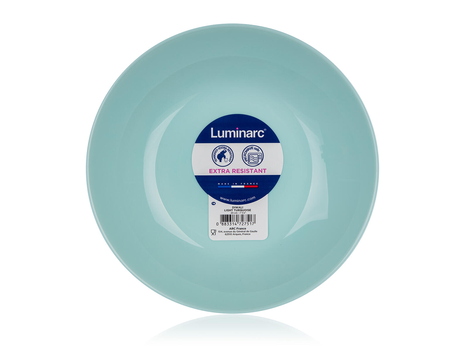 talíř hluboký skleněný DIWALI 20cm TYRK 0.33 Kg MTA MAXMIX Sklad14 267322