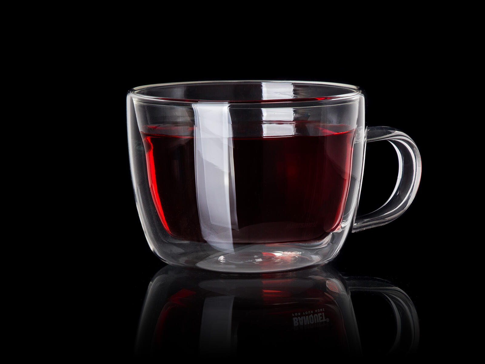 hrnek 310ml dvoustěnný DOBLO skleněný