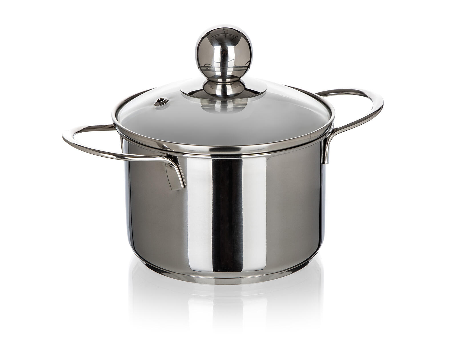 hrnec  12cm se skl.poklicí 0,85l nerez PICCOLO 0.52 Kg MTA MAXMIX Sklad14 267355