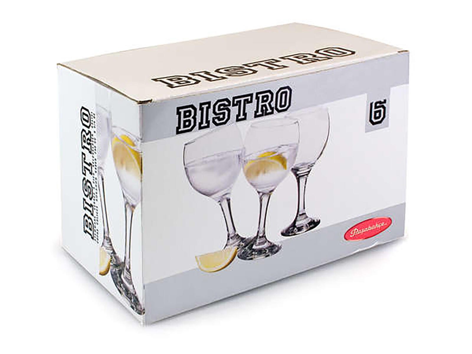 sklenice na víno 290ml BISTRO (6ks) 1.21 Kg MTA MAXMIX Sklad14 266117