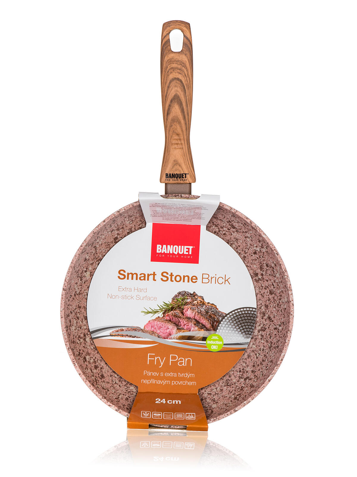 pánev 24x4,8cm nepřiln. povrch SMART STONE 0.63 Kg MTA MAXMIX Sklad14 266122