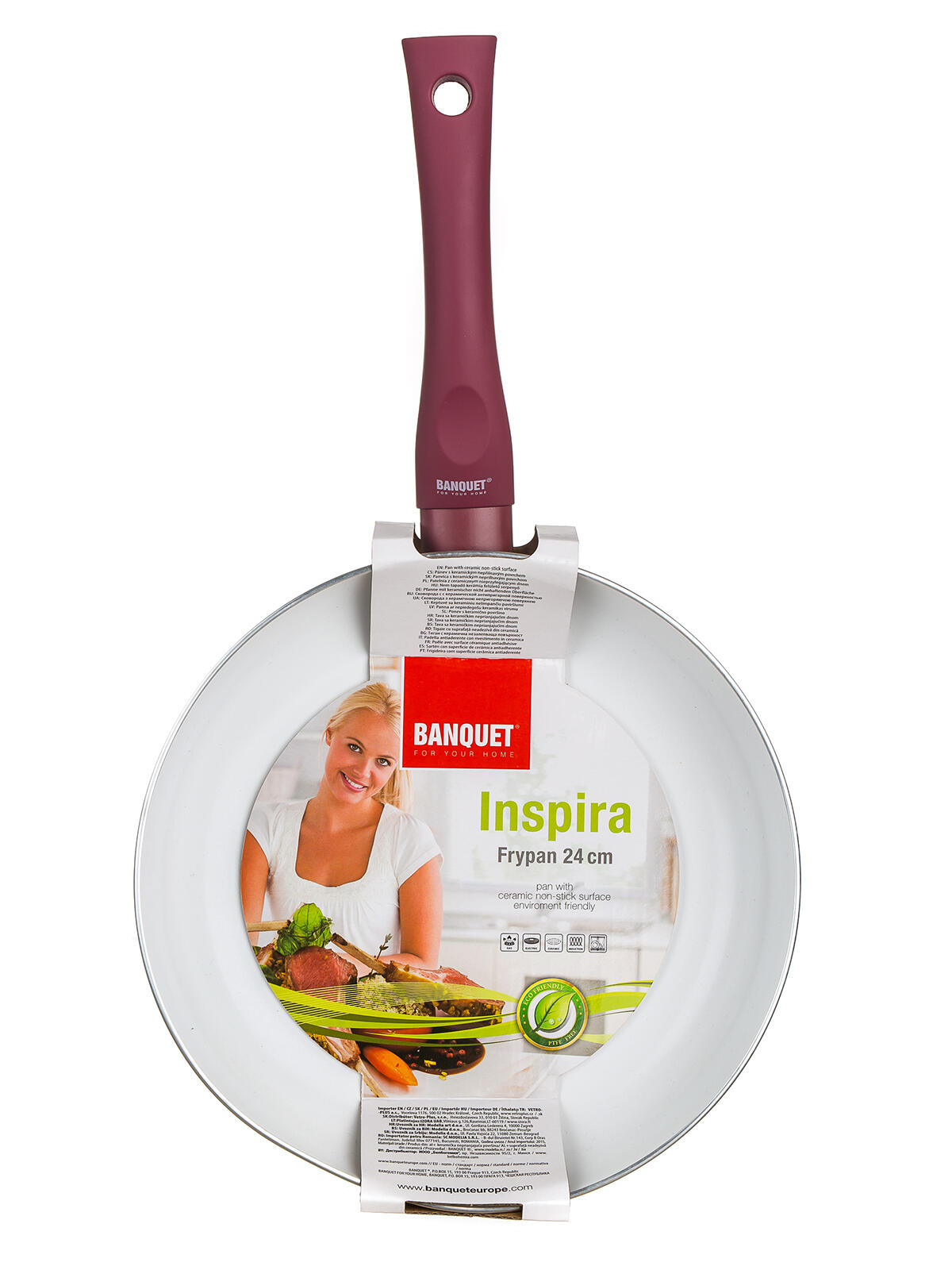 pánev 24x5cm keramická INSPIRA