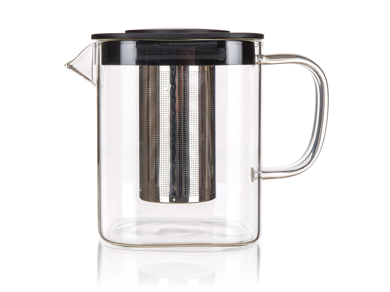 konvice KIRSTY 1,1l skl.se sítkem, víčko PH, rukojeť skl. 0.4 Kg MTA MAXMIX Sklad14 266136 8591022505458