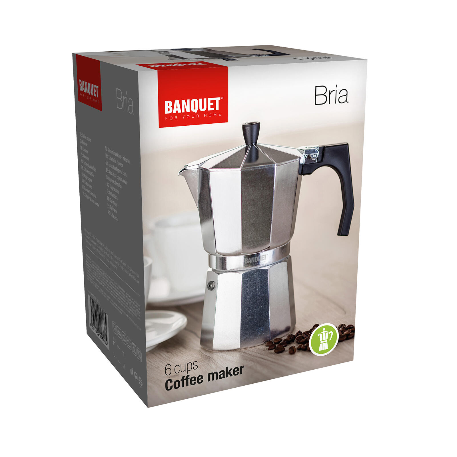 kávovar BRIA (6 šálků) Al 0.36 Kg MTA MAXMIX Sklad14 266137