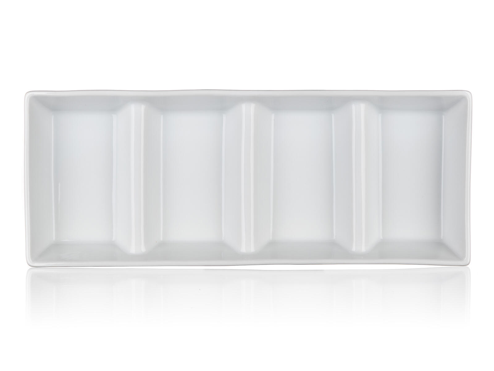 miska dělená 33,7x13,7cm porcelán BIANCA 0.95 Kg MTA MAXMIX Sklad14 266166