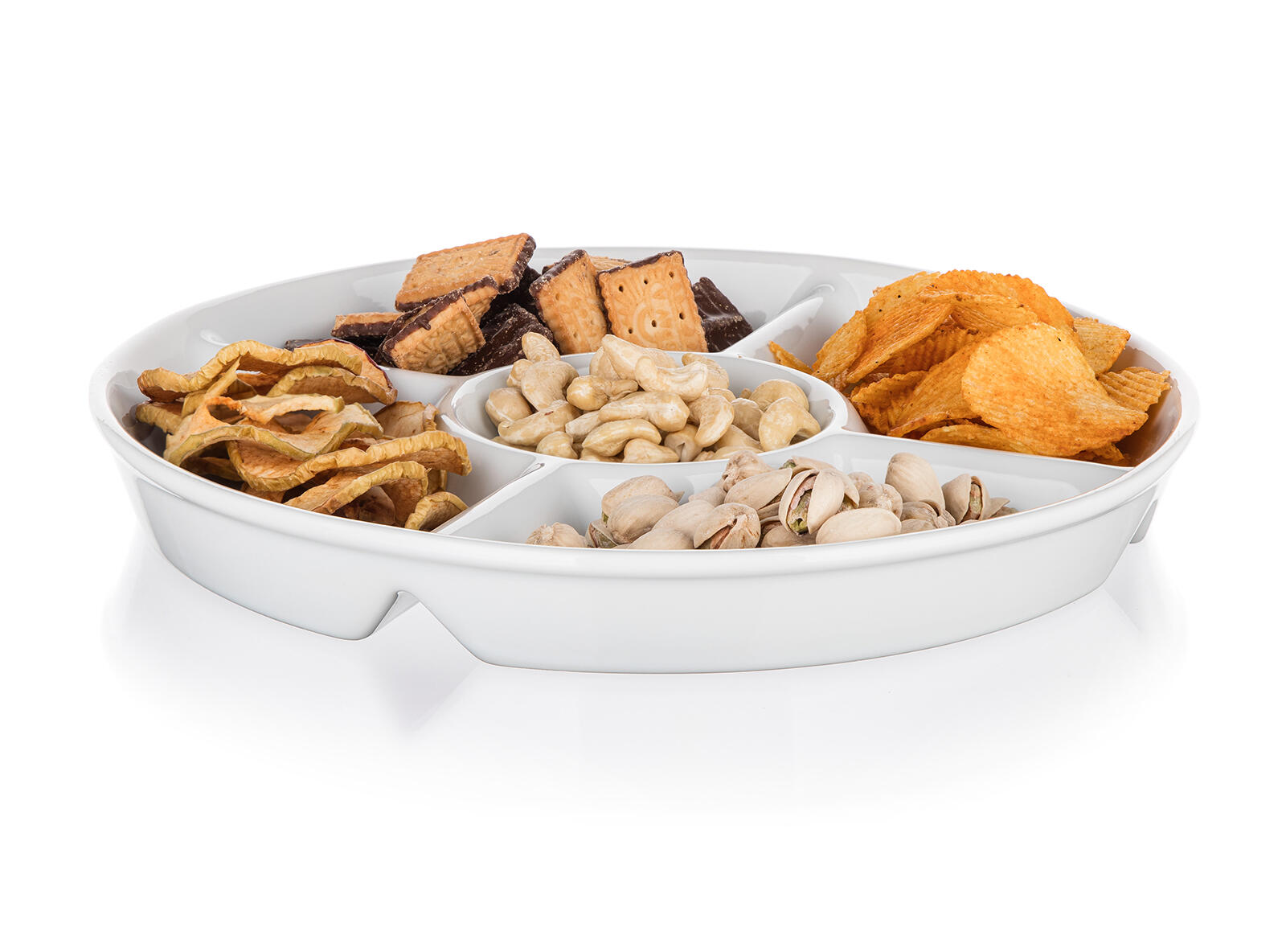 miska dělená pr.30cm porcelán BIANCA 1.48 Kg MTA MAXMIX Sklad14 266167