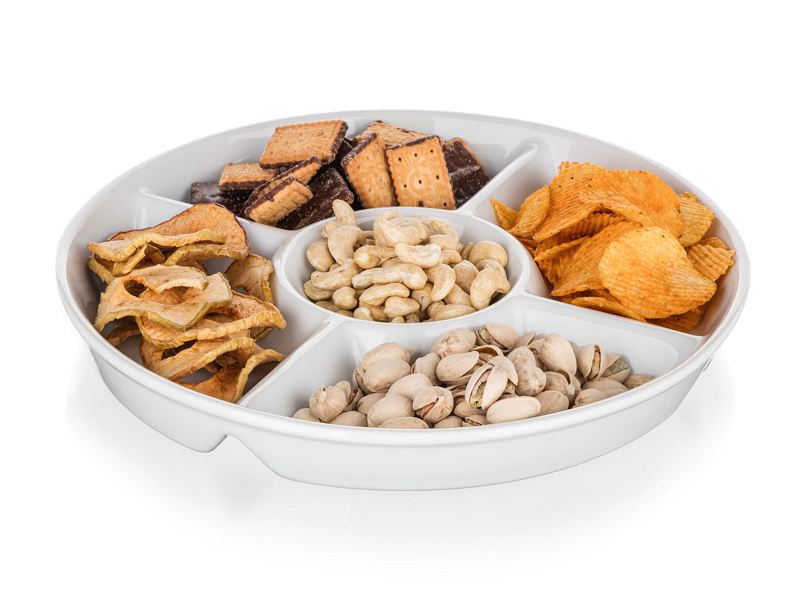 miska dělená pr.30cm porcelán BIANCA 1.48 Kg MTA MAXMIX Sklad14 266167