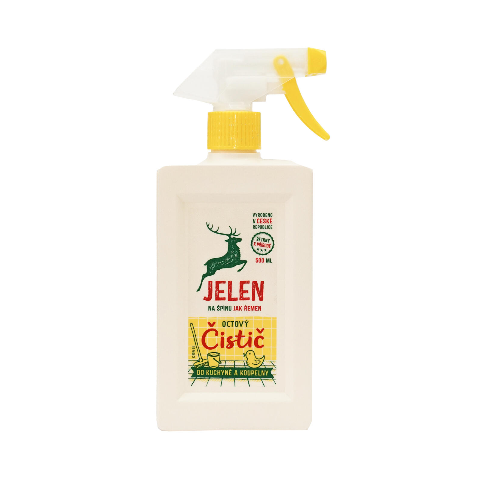 čistič octový JELEN 500ml 0.51 Kg MTA MAXMIX Sklad14 824756