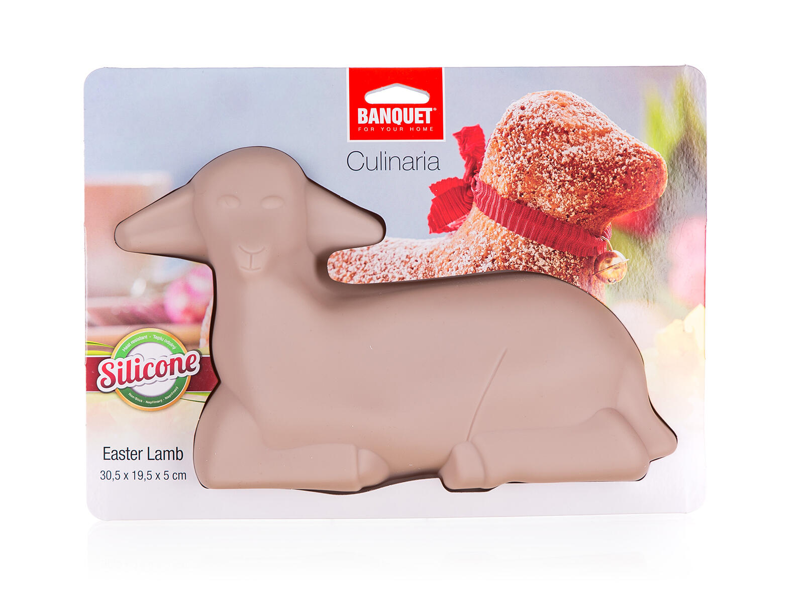 forma na beránka 30,5x19,5x5cm silikon HN CULINARIA
