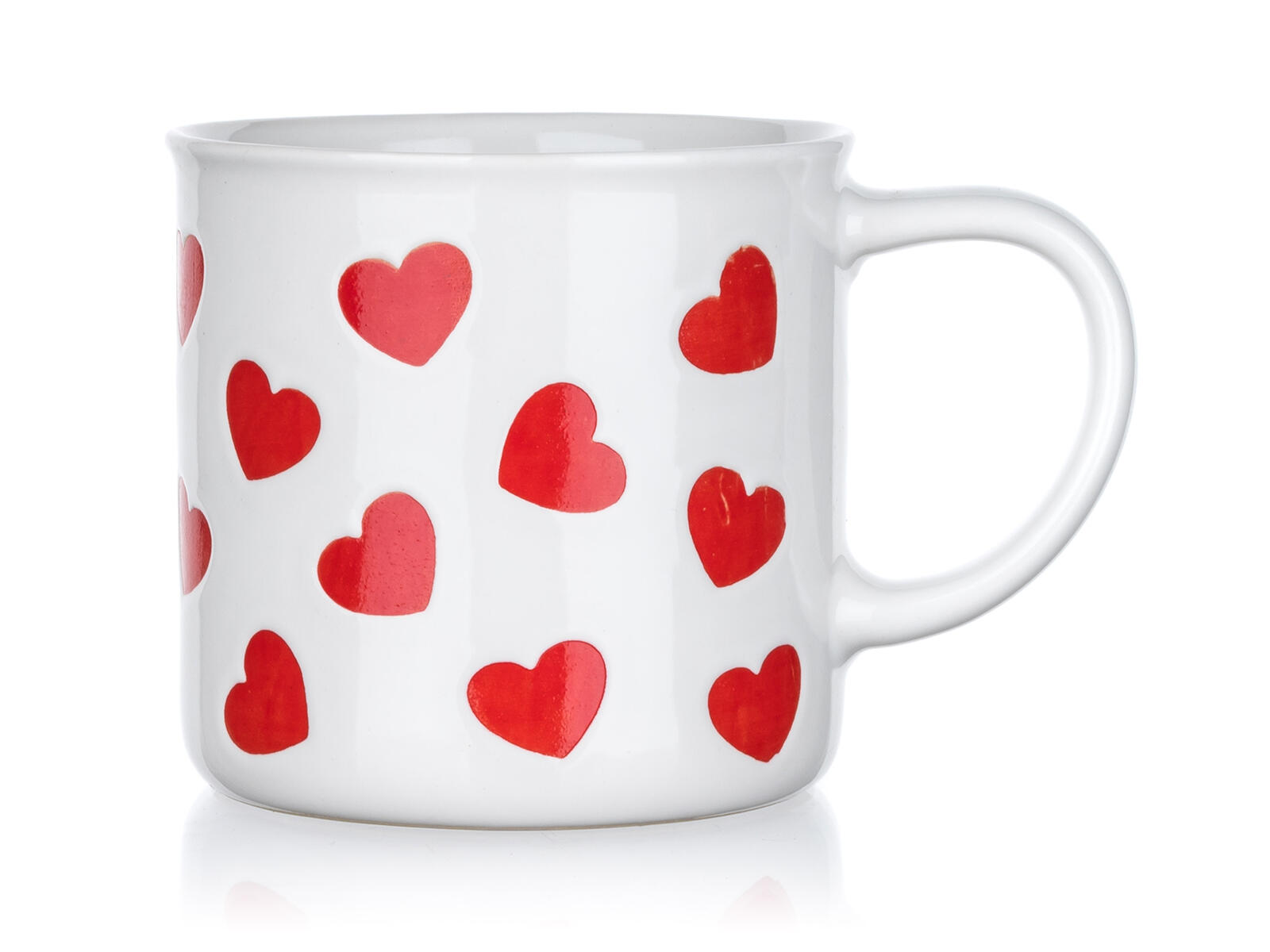 hrnek 350ml SRDÍČKA ČRV keramický